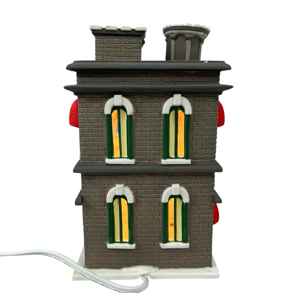 Coca Cola Town Square Collection Leaning Tower Pizza Parlor Restaurant Lighted - Picture 6 of 16